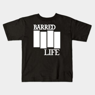 BARRED IIII LIFE (Band) Logo Kids T-Shirt